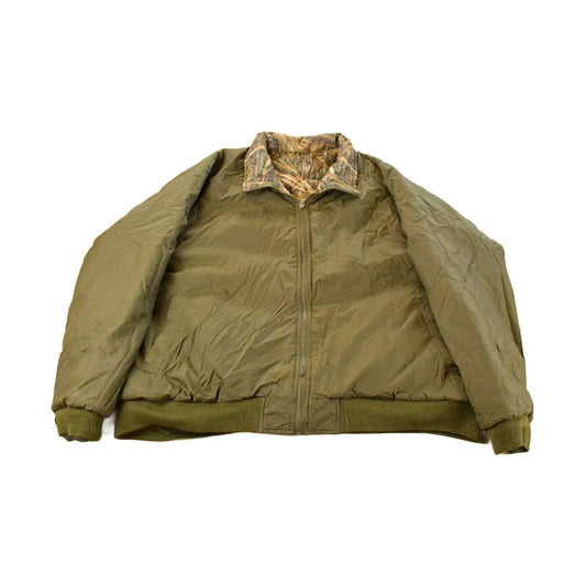 Vintage 1990s Remington Tree Camo Reversible Jacket Men's 2XL from propervintagecanada