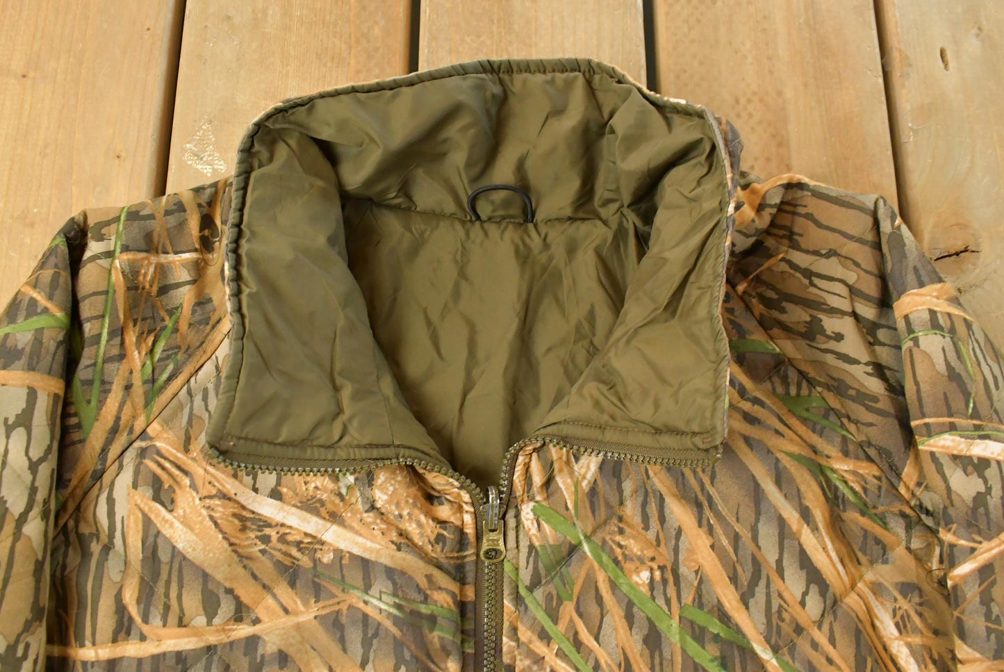 Vintage 1990s Remington Tree Camo Reversible Jacket Men's 2XL from propervintagecanada