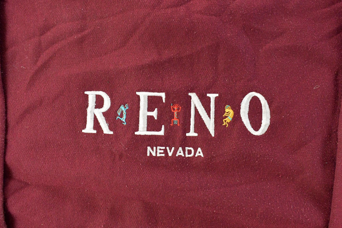Vintage 1990s Reno Nevada Crewneck Sweatshirt Men's Medium from propervintagecanada