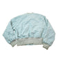 Vintage 1990s Reporter Light Green Light Weight Windbreaker Bomber Jacket Men's Large from propervintagecanada