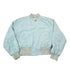 Vintage 1990s Reporter Light Green Light Weight Windbreaker Bomber Jacket Men&