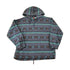 Vintage 1990s Republic Aztec Fleece Hoodie Sweatshirt Men&