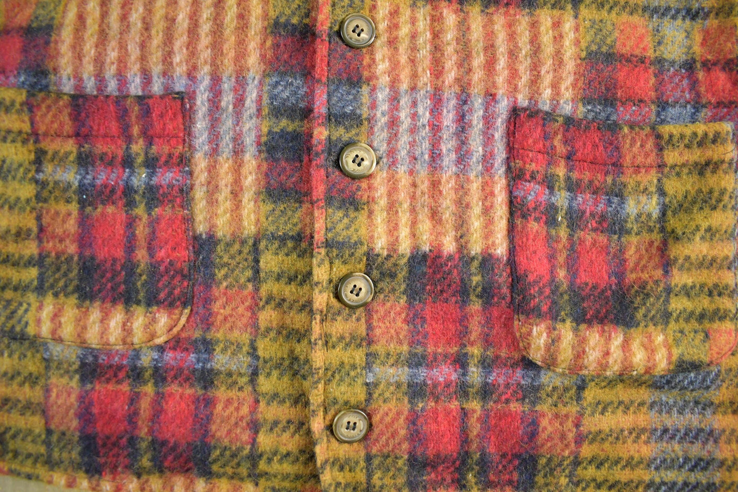 Vintage 1990s Resource Wool Vest Men's XL from propervintagecanada