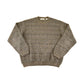 Vintage 1990s Retreat Knit Abstract Sweater Men's XL from propervintagecanada