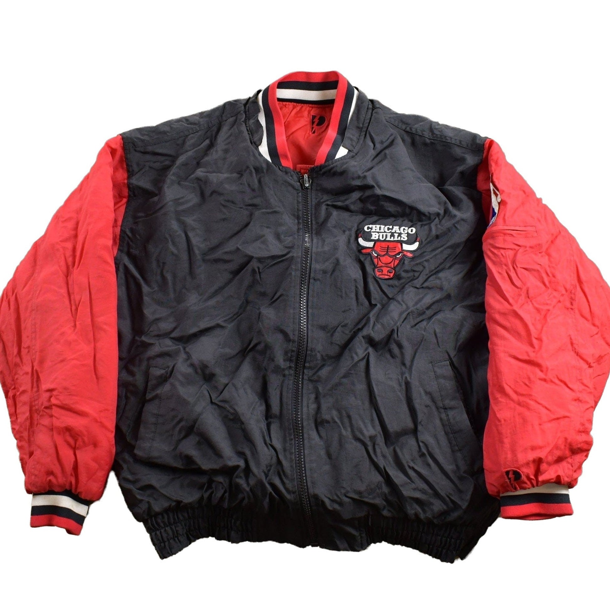 Vintage 1990s Reversible Chicago Bulls NBA Pro Player Puffer Jacket Men's XL from propervintagecanada