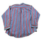 Vintage 1990s Review By Baxter Striped Button Up Shirt Men's Large from propervintagecanada