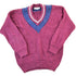 Vintage 1990s Ricki Cable Knit Abstract Pattern Crewneck Sweater Womens L from propervintagecanada