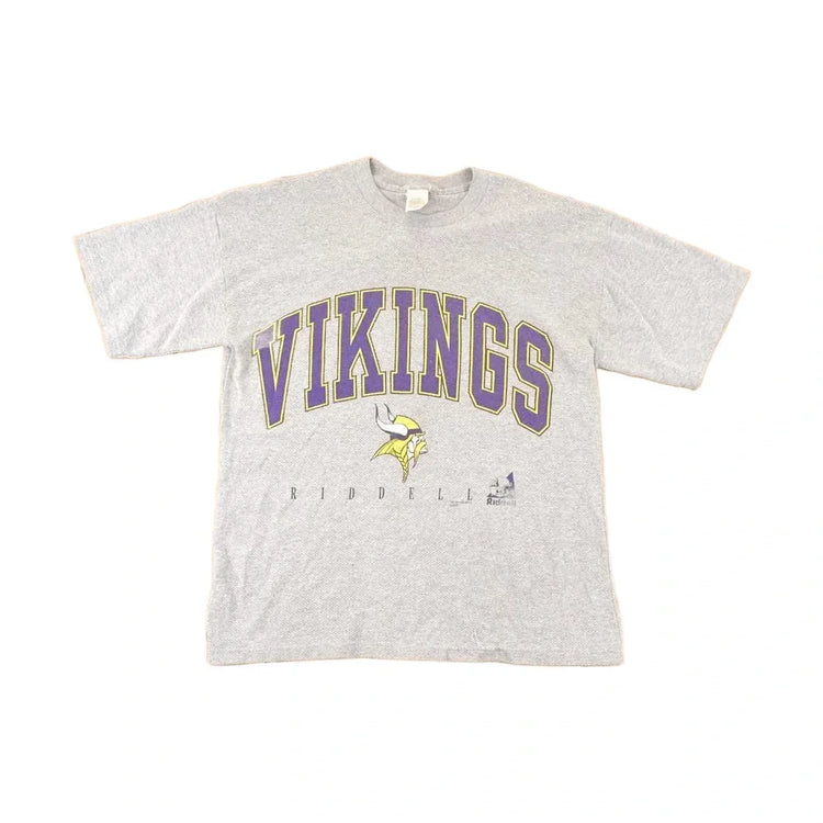 Vintage 1990s Riddell Minnesota Vikings NFL T-Shirt Men's M from propervintagecanada