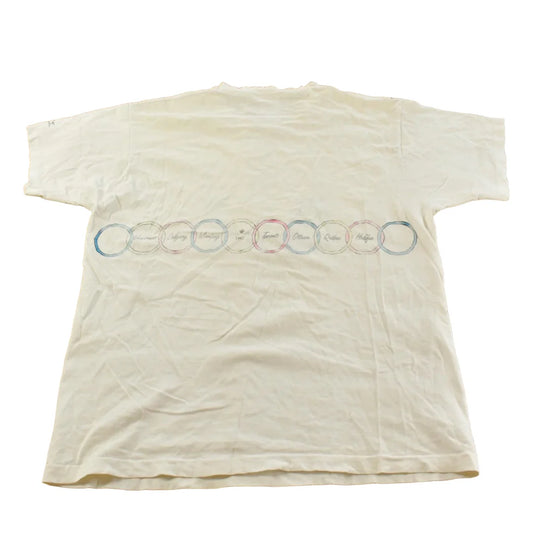 Vintage 1990s Ride for Heart Cycling Souvenir Travel T-Shirt Men's XL from propervintagecanada