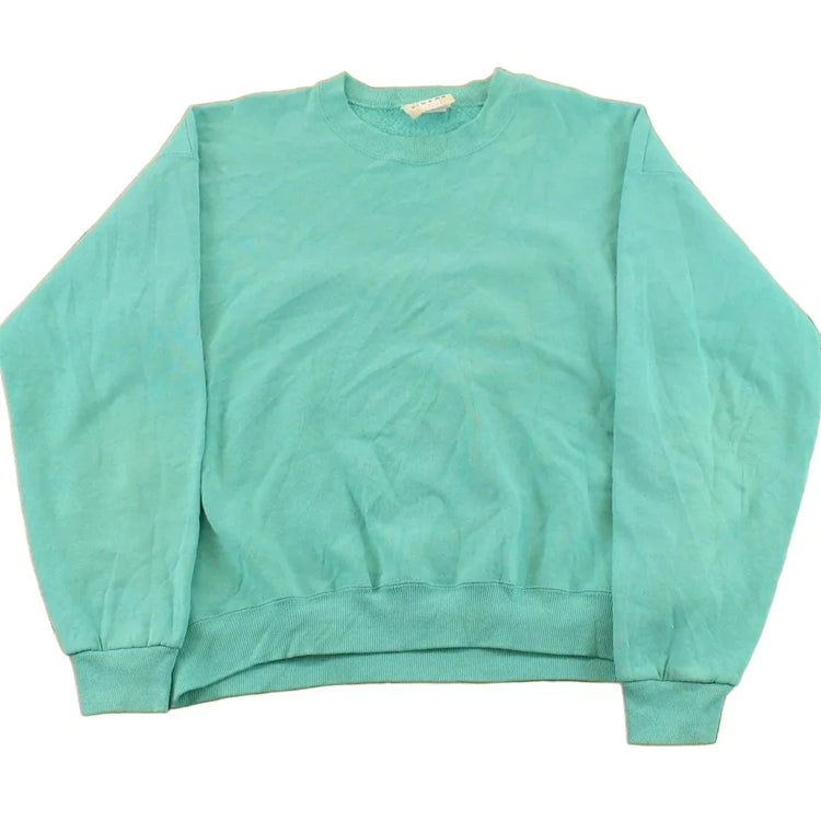 Vintage 1990s Riders Blank Crewneck Sweatshirt Sun Faded Women's M from propervintagecanada