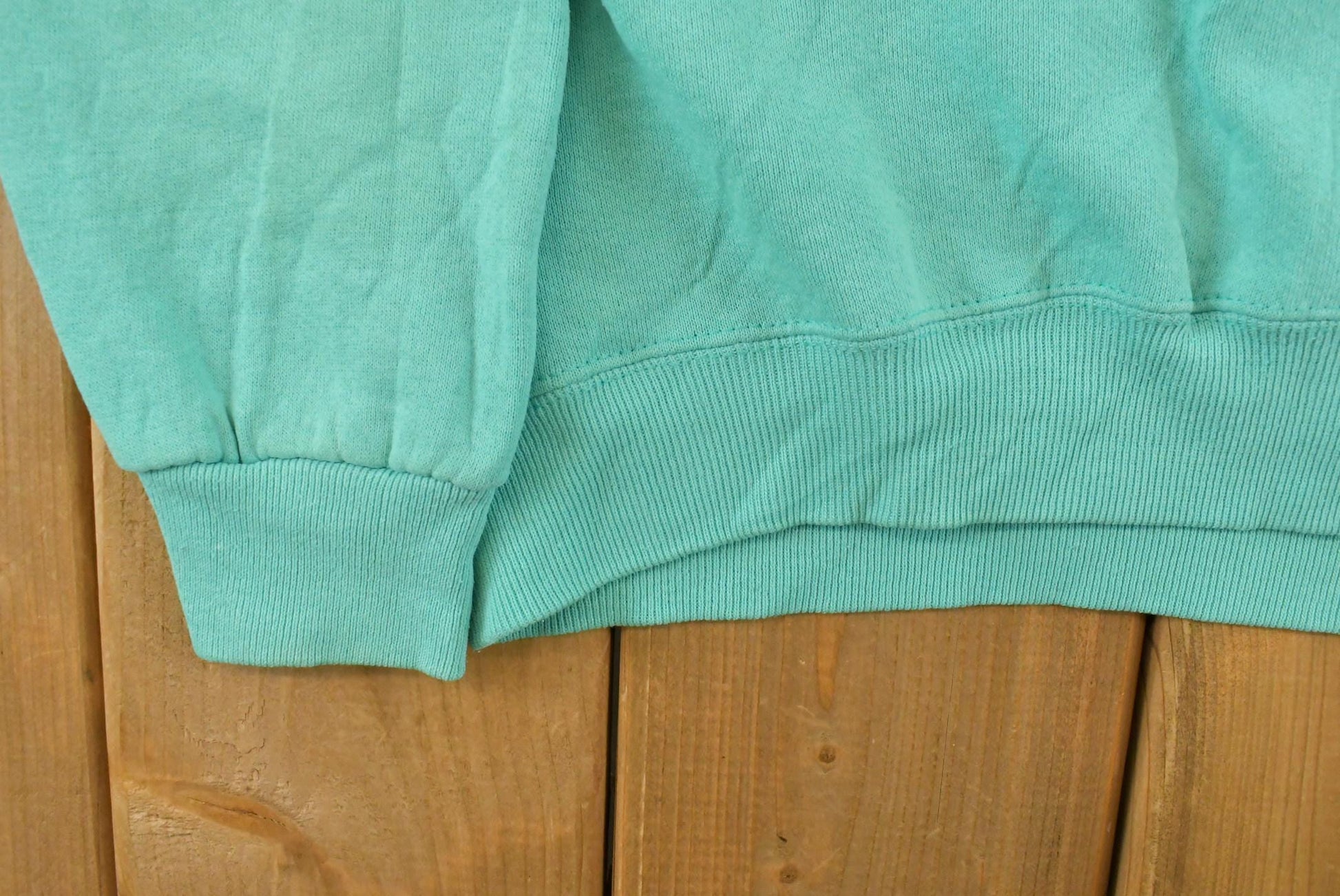 Vintage 1990s Riders Blank Crewneck Sweatshirt Sun Faded Women's M from propervintagecanada