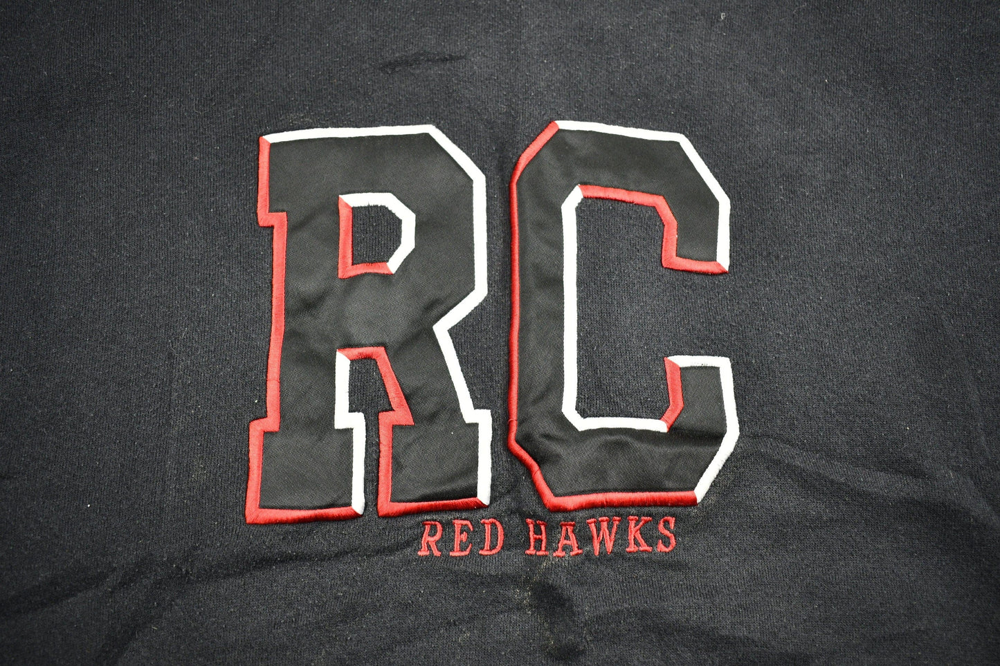Vintage 1990s Ripon College RedHawks Collegiate Crewneck Men's Large from propervintagecanada