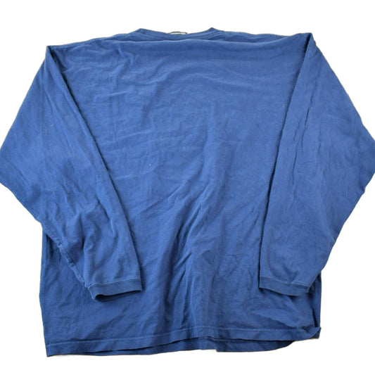 Vintage 1990s Risk Factor Snowboarding Souvenir Single Stitch Graphic Print Long Sleeve T-Shirt Made In Men's XL