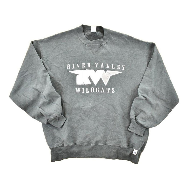 Vintage 1990s River Valley Wildcats Russell Crewneck Sweatshirt Men's M from propervintagecanada