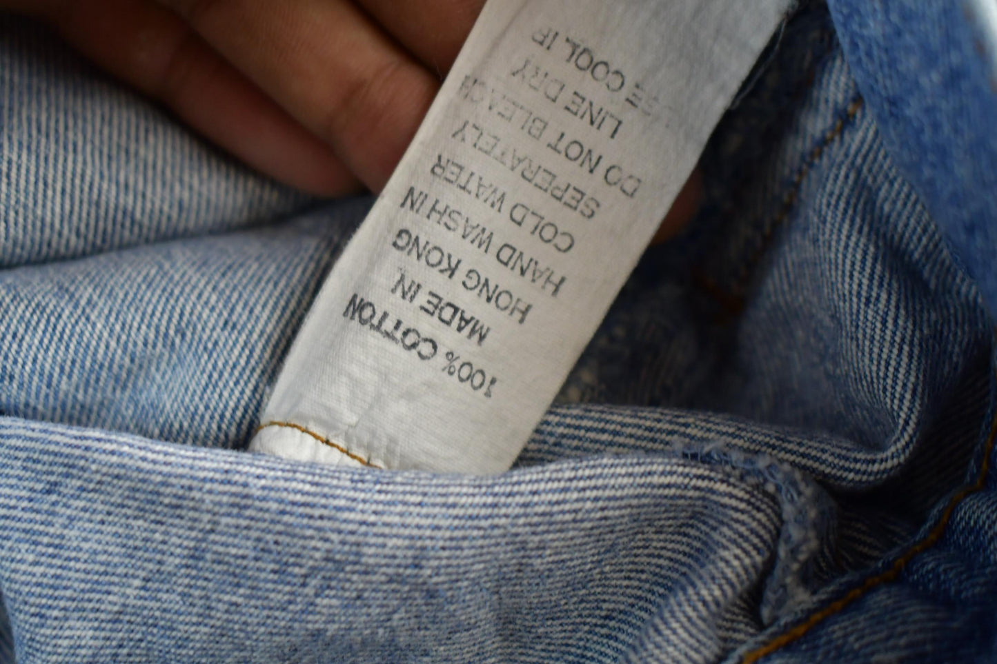 Vintage 1990s Riviera Casino Denim Jean Trucker Jacket Men's Small from propervintagecanada