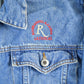Vintage 1990s Riviera Casino Denim Jean Trucker Jacket Men's Small from propervintagecanada
