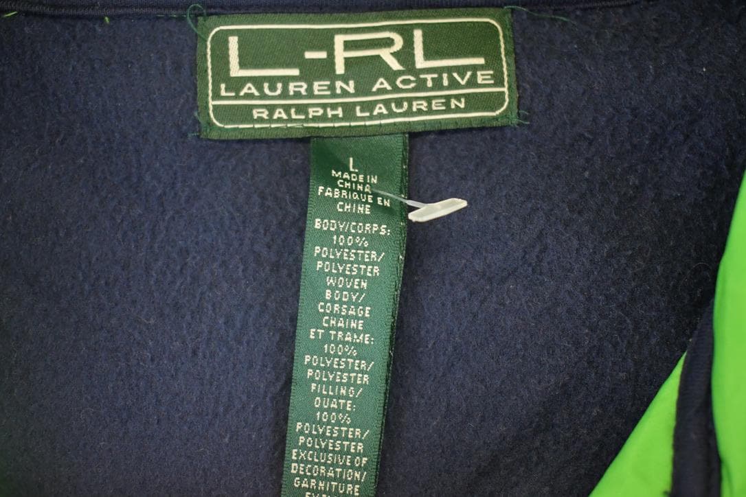 Vintage 1990s RLR Lauren Ralph Lauren Souvenir Full Zip Sports Sweatshirt Womens L from propervintagecanada