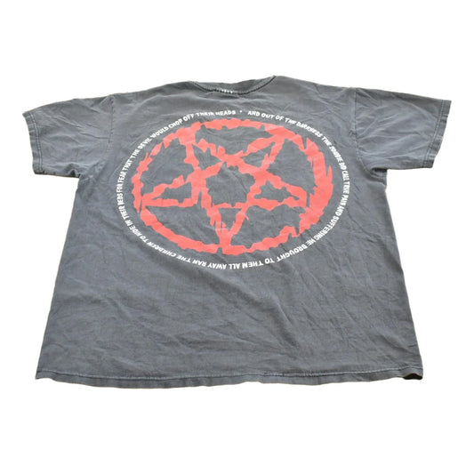 Vintage 1990s Rob Zombie Hellbilly Deluxe Band T-shirt Mens L from propervintagecanada