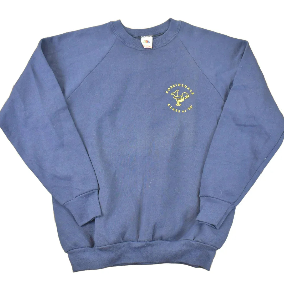 Vintage 1990s Robbinsdale Class Of 58 Graphic Print Crewneck Sweatshirt Men's L from propervintagecanada