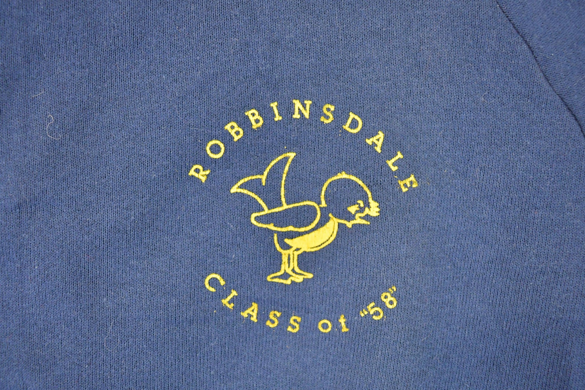 Vintage 1990s Robbinsdale Class Of 58 Graphic Print Crewneck Sweatshirt Men's L / Made In USA / 90's Destination Sweater from propervintagecanada