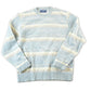 Vintage 1990s Robert Bruce Knit Striped Crewneck Sweater Mens Medium from propervintagecanada