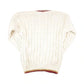 Vintage 1990s Robert Stock Loose Knit Tennis Cardigan Sweater Men's S from propervintagecanada