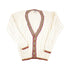 Vintage 1990s Robert Stock Loose Knit Tennis Cardigan Sweater Men&