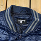 Vintage 1990s Rocawear Embroidered Snap Button Satin Bomber Jacket Men's Large from propervintagecanada