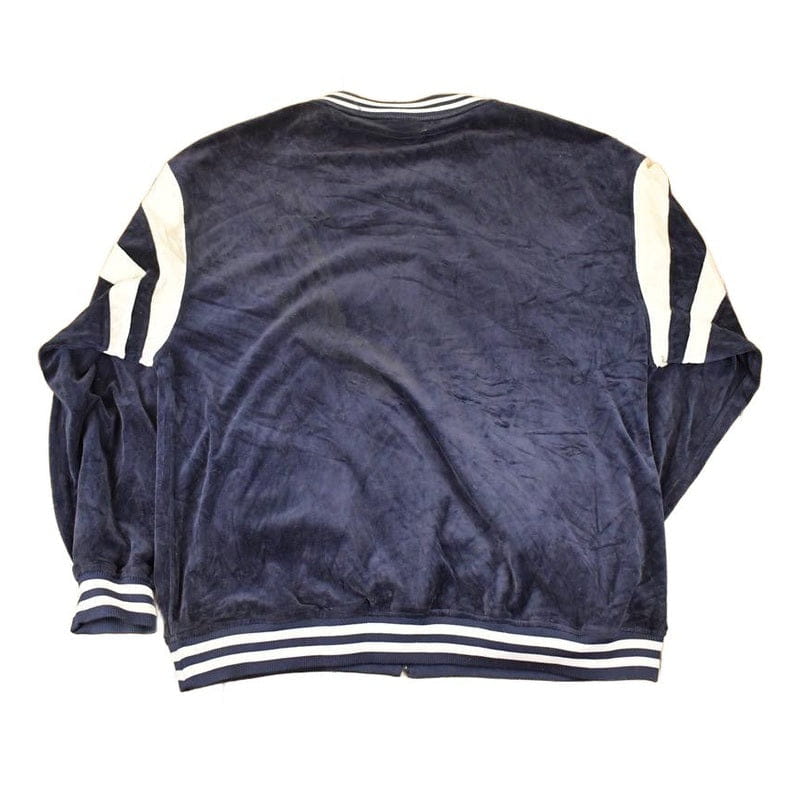 Vintage 1990s Rocawear Embroidered Velour Graphic Full Zip Sweatshirt Mens XXL from propervintagecanada