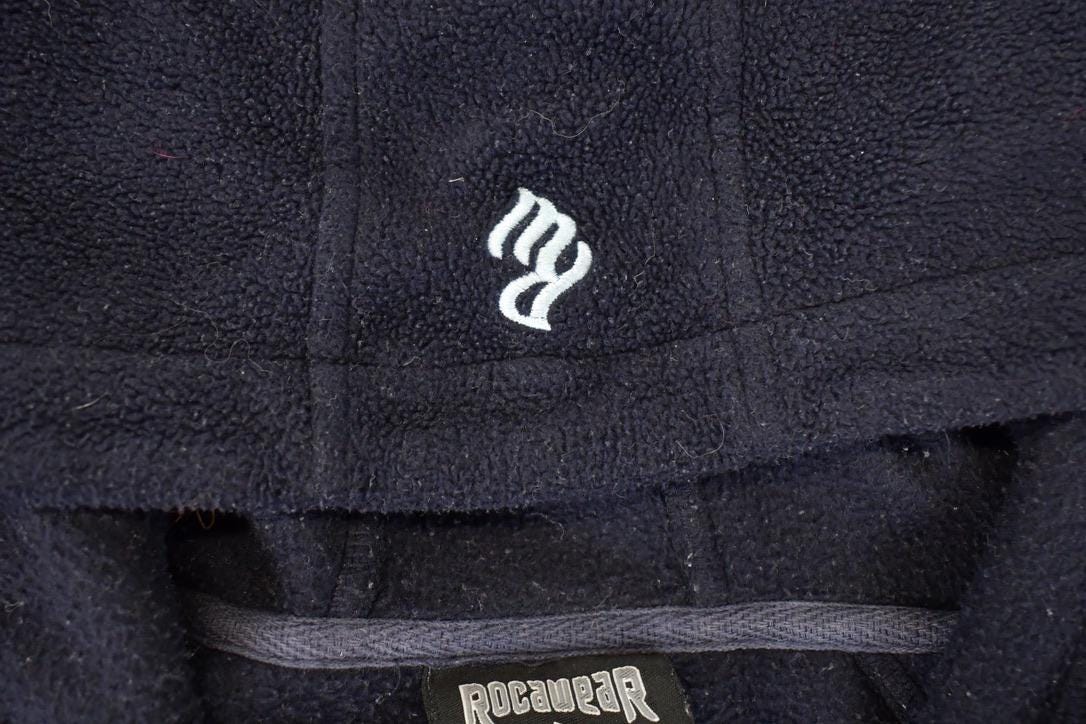Vintage 1990s Rocawear Hip Hop Fleece Sweater Mens XL from propervintagecanada