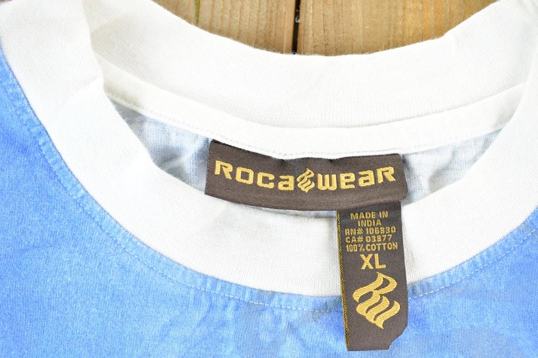 Vintage 1990s Rocawear Hip Hop T-Shirt Men's XL from propervintagecanada