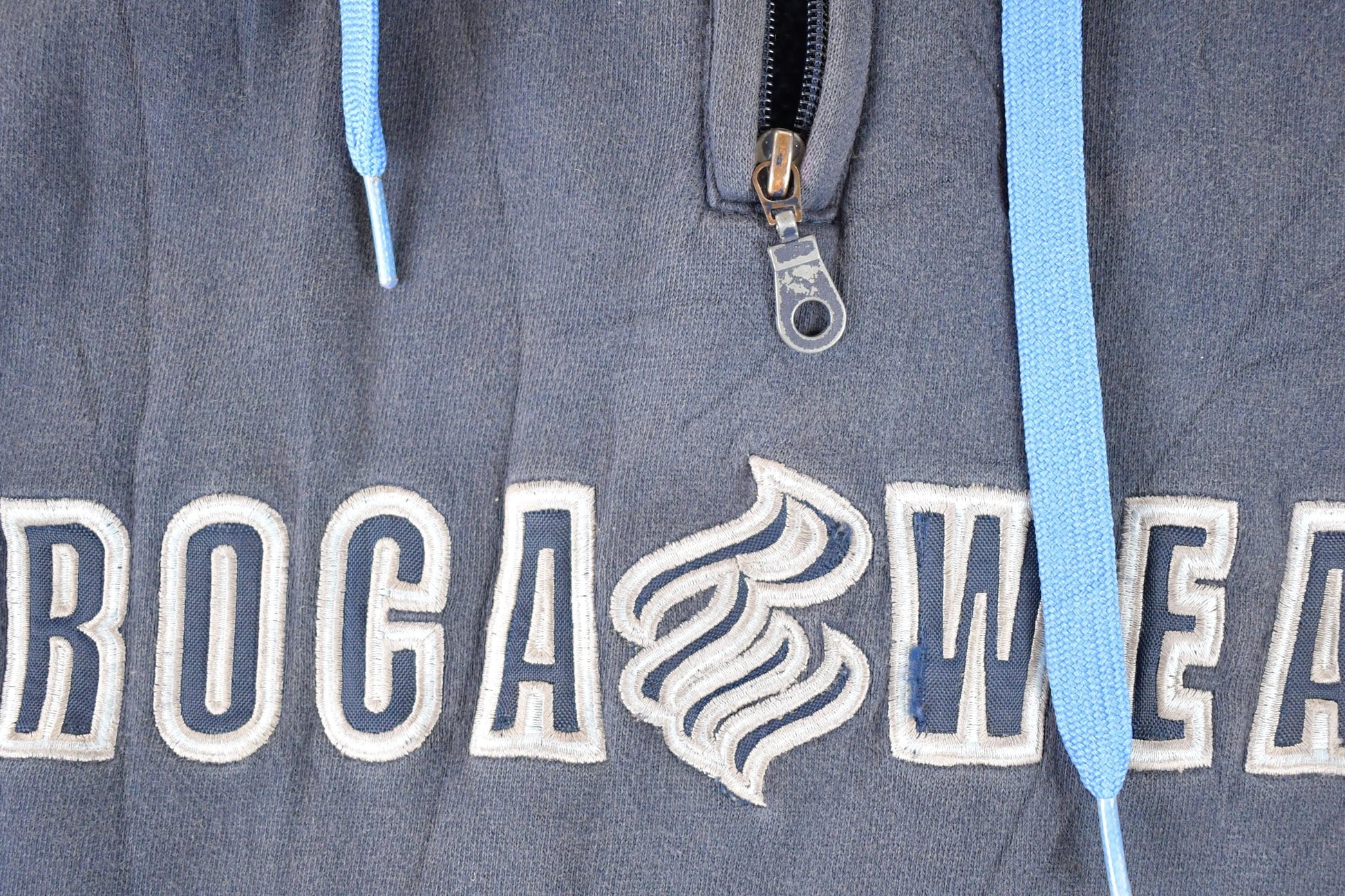 Vintage 1990s Rocawear Quarter Zip Hoodie Men's L from propervintagecanada