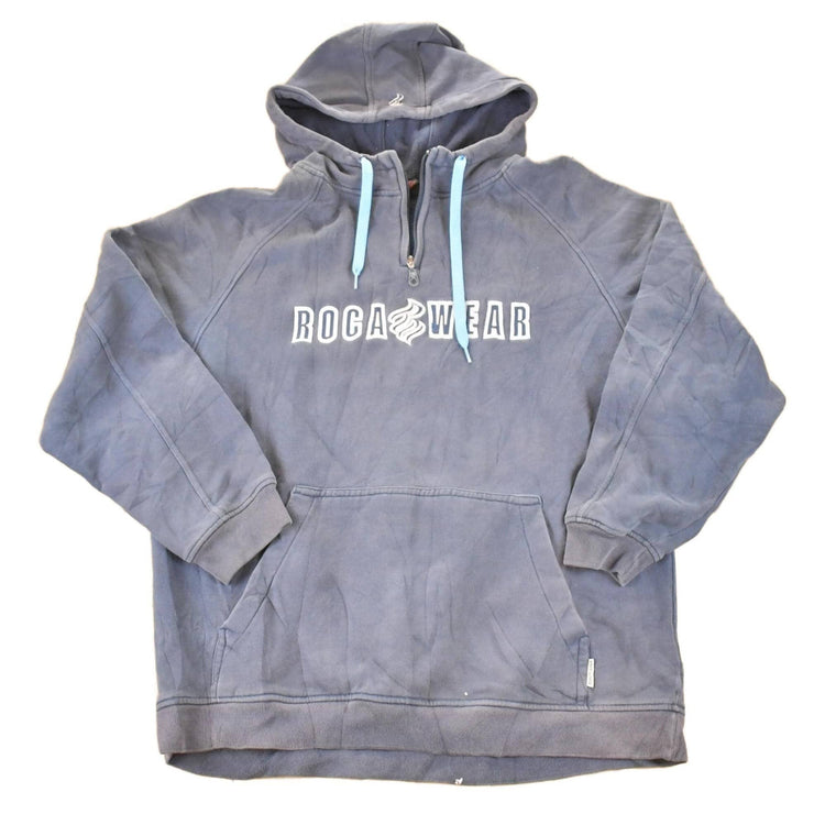 Vintage 1990s Rocawear Quarter Zip Hoodie Men's L from propervintagecanada