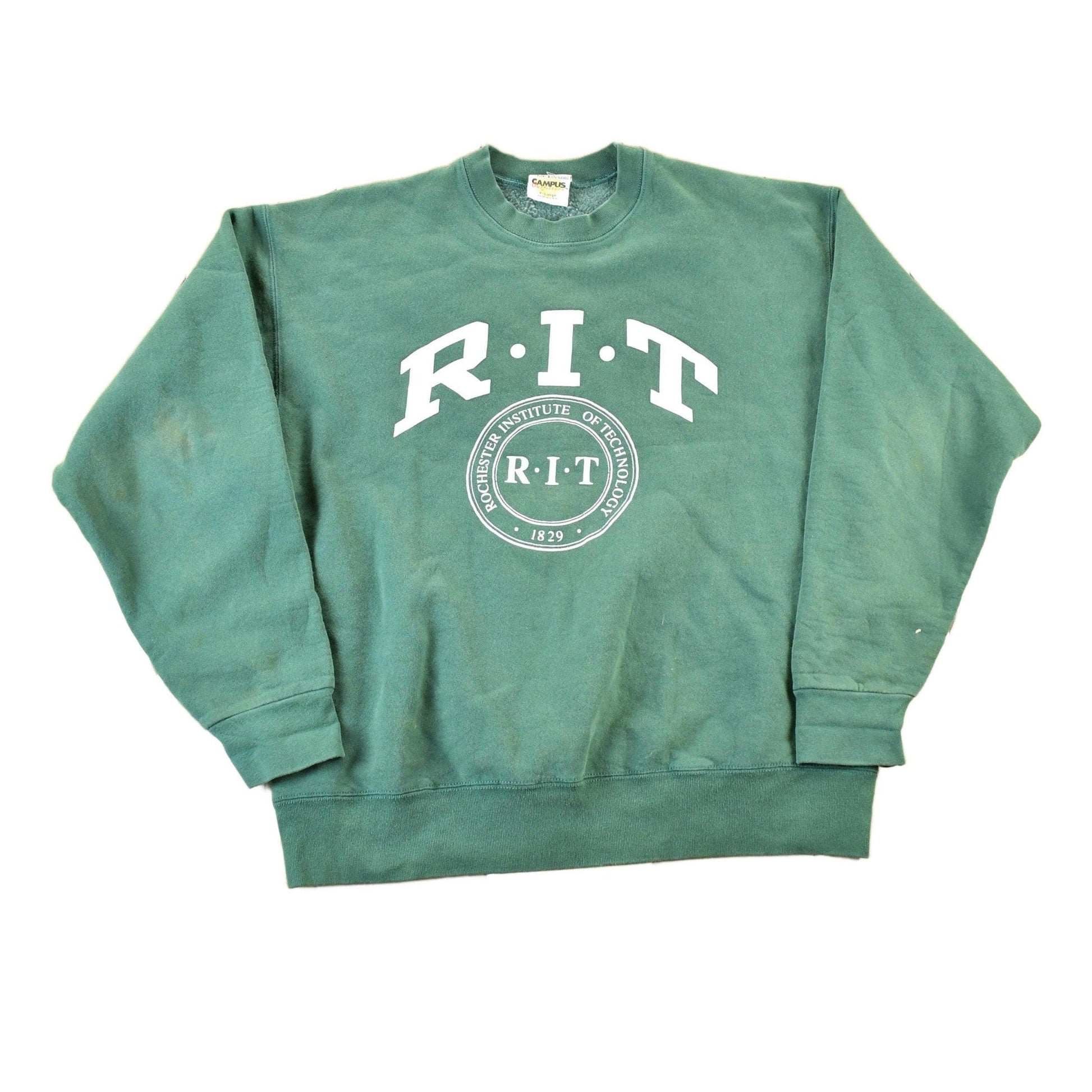 Vintage 1990s Rochester Institute Of Technology Crewneck Mens XL from propervintagecanada