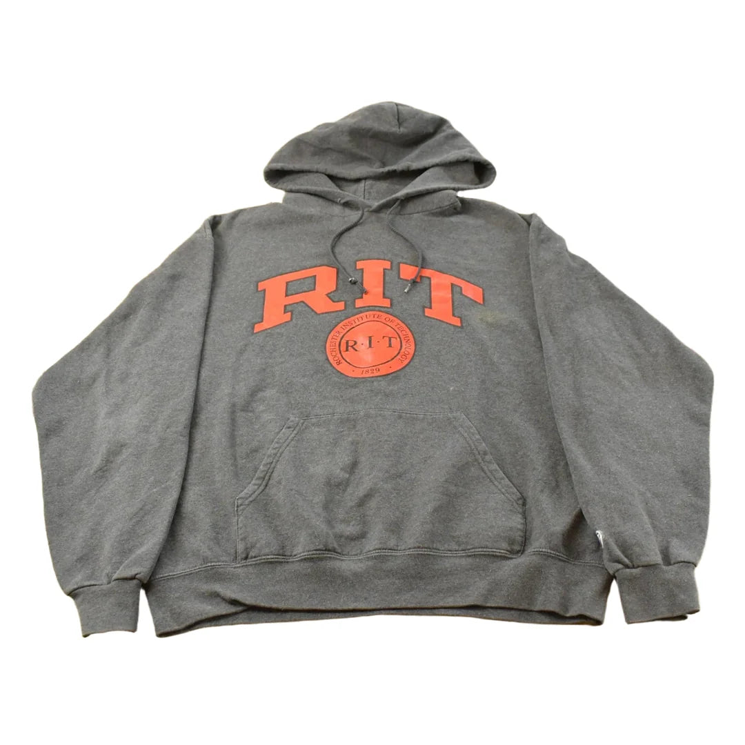 Vintage 1990s Rochester Institute Of Technology Sweatshirt Hoodie Mens Large Men's XL from propervintagecanada