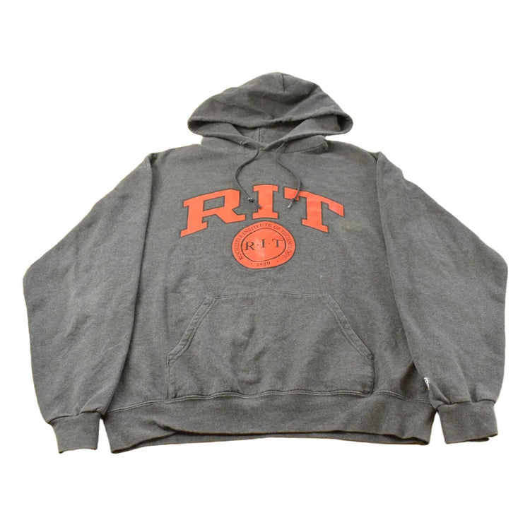 Vintage 1990s Rochester Institute Of Technology Sweatshirt Hoodie Mens Large Men's XL from propervintagecanada