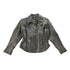Vintage 1990s Rocky Mountain Hide Leather Motorcycle Jacket Women&