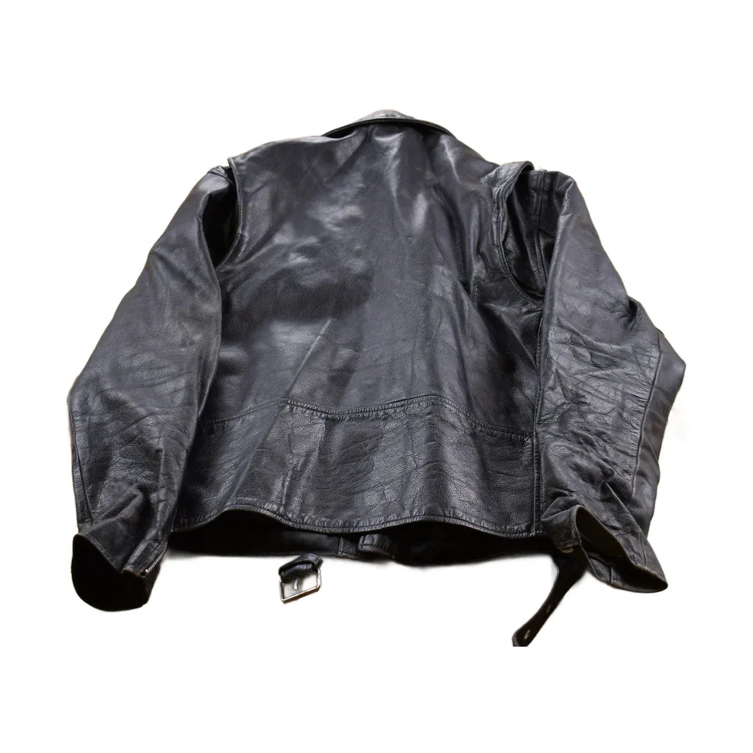 Vintage 1990s Rocky Mountain Hides Leather Jacket Men's Medium from propervintagecanada