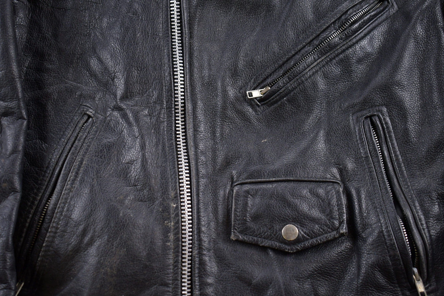 Vintage 1990s Rocky Mountain Hides Leather Jacket Men's Medium from propervintagecanada