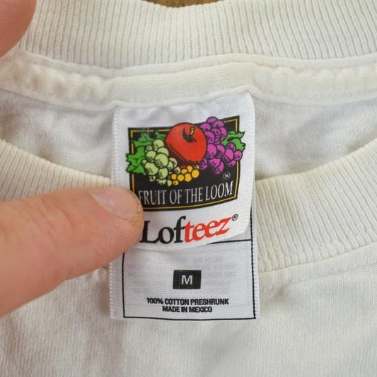 Vintage 1990s Rocky Mountain Wildflowers Souvenir Single Stitch Graphic Print T-Shirt Men's Medium from propervintagecanada