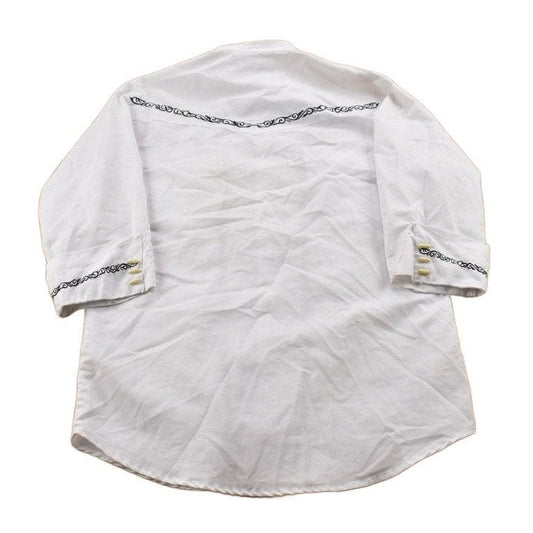 Vintage 1990s Rodeo Rider Button Up Shirt Men's Large from propervintagecanada