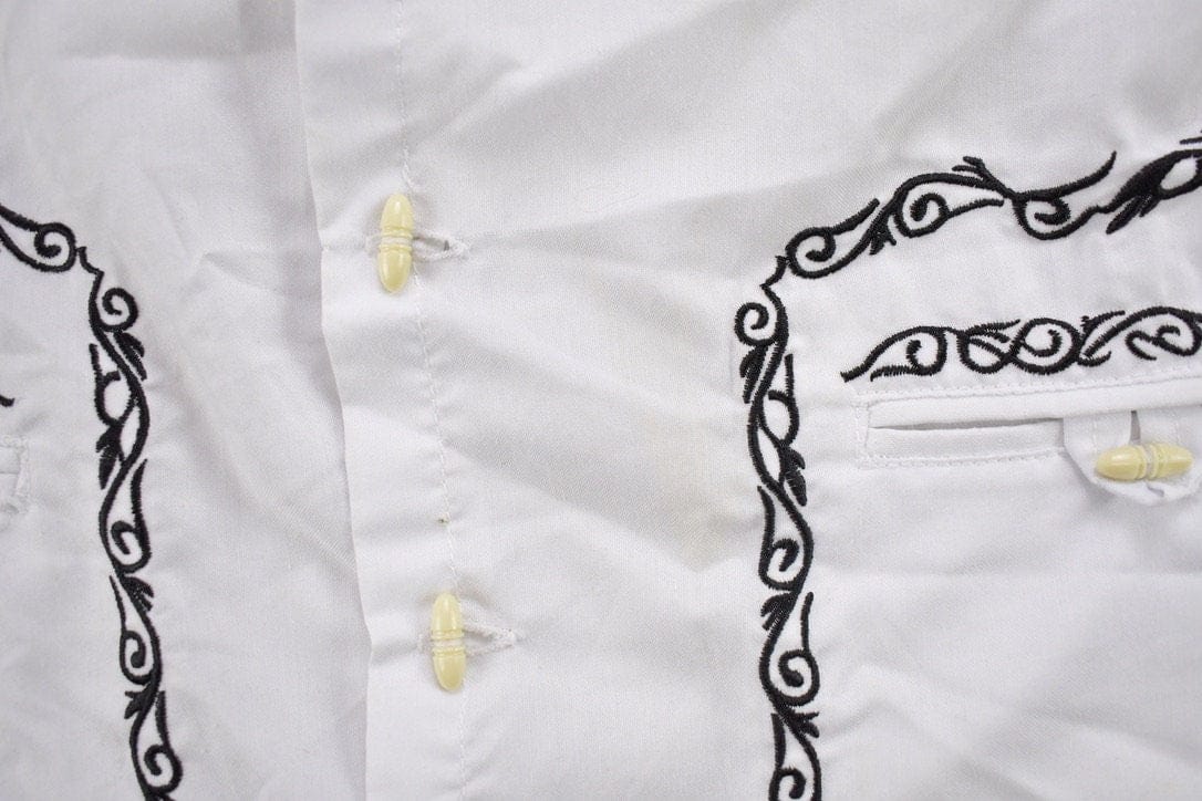 Vintage 1990s Rodeo Rider Button Up Shirt Men's Large from propervintagecanada