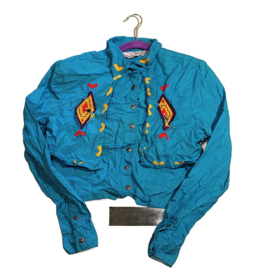 Vintage 1990s Rodeo Western Wear Shacket Women's Medium from propervintagecanada
