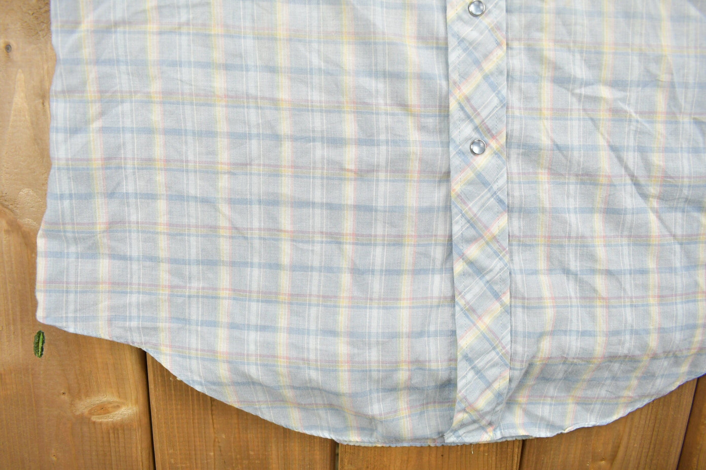 Vintage 1990s Roebucks Flannel Button Up Shirt Men's Large from propervintagecanada
