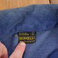 Vintage 1990s Romelli Blank Blue Collared Sweatshirt Men's Medium from propervintagecanada