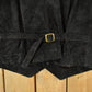 Vintage 1990s Roots Leather Suede Vest Men's Medium from propervintagecanada