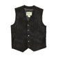 Vintage 1990s Roots Leather Suede Vest Men's Medium from propervintagecanada