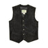 Vintage 1990s Roots Leather Suede Vest Men&