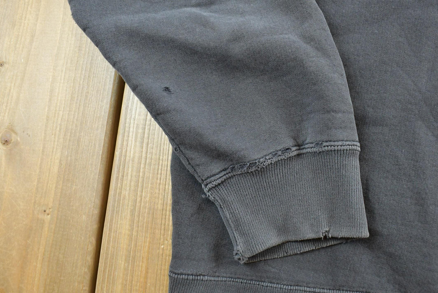 Vintage 1990s Roots Quarter Zip Sweatshirt Men's XL from propervintagecanada