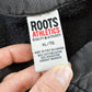 Vintage 1990s Roots Quarter Zip Sweatshirt Men's XL from propervintagecanada